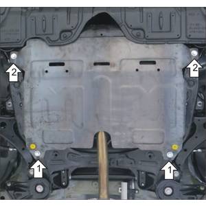 Защита Двигатель,Коробка переключения передач Toyota Venza ( 2012-2017 ) г. арт: 52502-2874